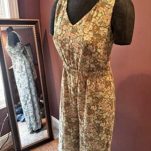 Sage The Label Green Floral Sleeveless Jumpsuit from PRIMM Boutique